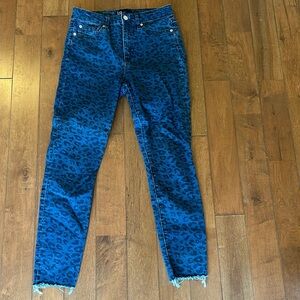 GAP cheetah print jeggings